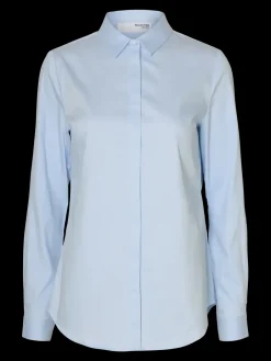 naisten paitapusero, SLFROMIE LS FITTED SHIRT><noscript><img width=