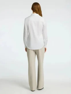 naisten paitapusero, SLFROMIE LS FITTED SHIRT>Selected Femme Online