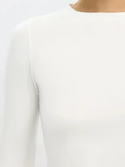 naisten paita SLFMANJA LS O-NECK NOOS,><noscript><img width=