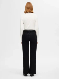 Naisten Paita, SLFMANJA LS HIGH NECK NOOS><noscript><img width=