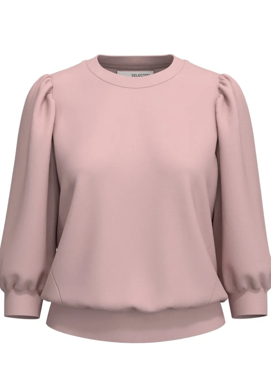 Naisten Pusero, SLFTENNY 3/4 SWEAT TOP NOOS>Selected Femme New