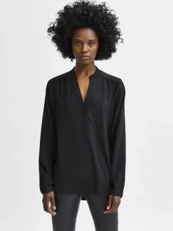 Naisten Pusero, SLFMIVIA LS TOP B>Selected Femme Online