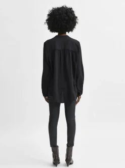 Naisten Pusero, SLFMIVIA LS TOP B>Selected Femme Online