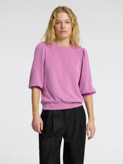 Naisten Pusero, SLFTENNY 3/4 SWEAT TOP NOOS>Selected Femme Online