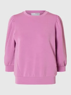 Naisten Pusero, SLFTENNY 3/4 SWEAT TOP NOOS><noscript><img width=
