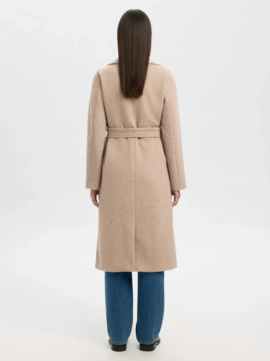 naisten takki, SLFROSA LANO COAT>Selected Femme Clearance