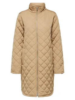 Naisten Tikkitakki SLFFILLY QUILTED COAT B><noscript><img width=
