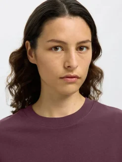 Naisten T-Paita, SLFESSENTIAL SS BOXY TEE NOOS><noscript><img width=