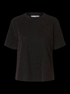 naisten t-paita SLFANJA BOXY TEE,>Selected Femme Clearance