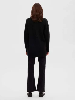 neuletakki, SLFMALINE LS KNIT LONG>Selected Femme Discount