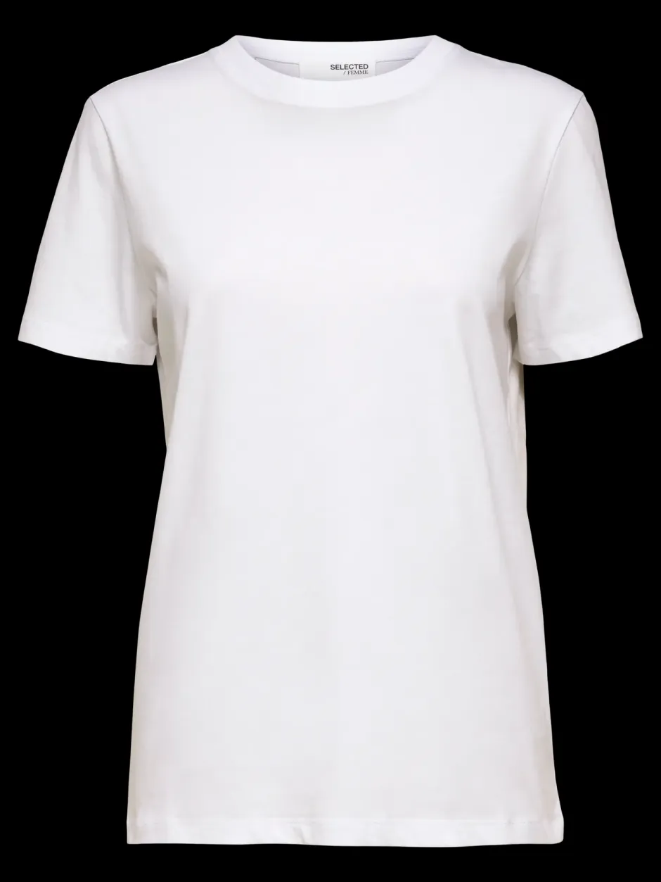 t-paita, SLFMYESSENTIAL SS O-NECK TEE>Selected Femme Clearance