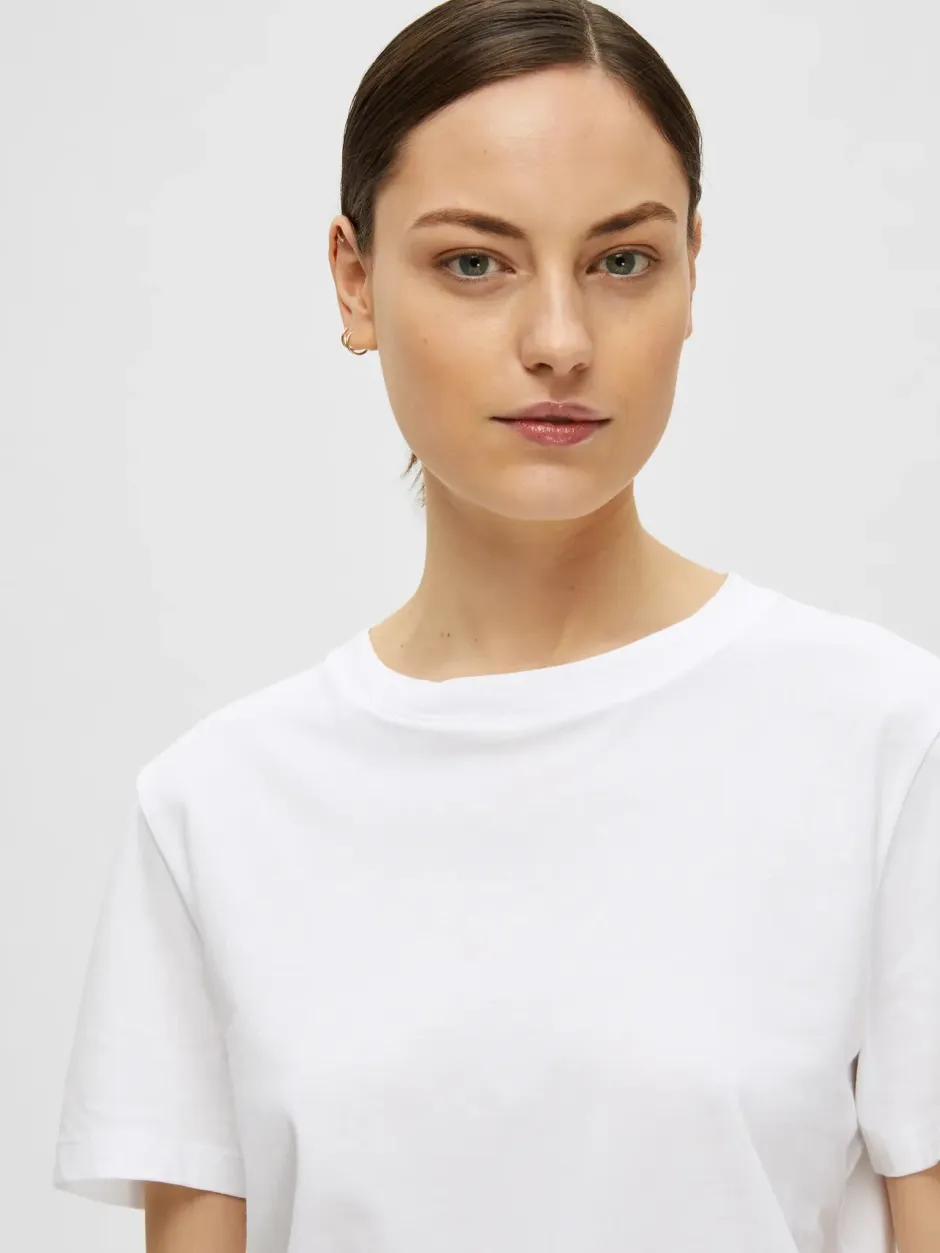 t-paita, SLFMYESSENTIAL SS O-NECK TEE>Selected Femme Clearance