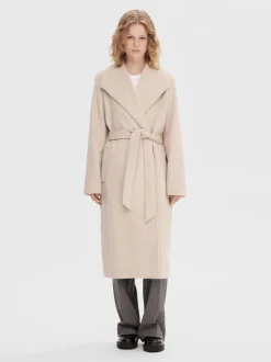 Villakangastakki, SLFROSA WOOL COAT>Selected Femme Online