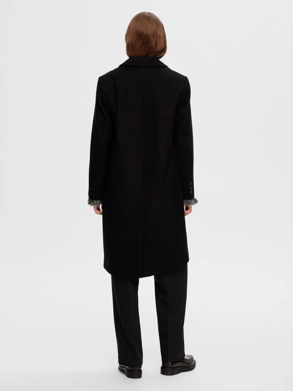 Villakangastakki, SLFALMA WOOL COAT>Selected Femme
