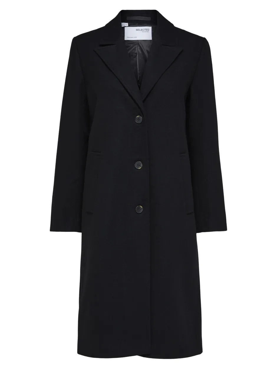 Villakangastakki, SLFALMA WOOL COAT>Selected Femme