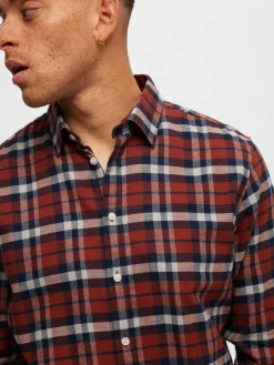 flanelipaita, SLIM OVEN FLANNEL SHIRT><noscript><img width=