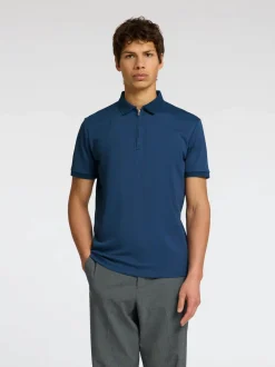 Homme Fave Zip Polo>Selected Outlet
