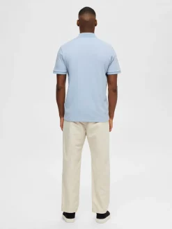 Homme Fave Zip Polo>Selected Discount