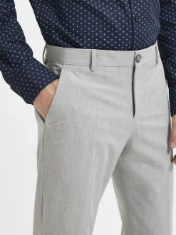 Homme Miesten Housut, LIAM TRS FLEX NOS Vaaleanharmaa><noscript><img width=