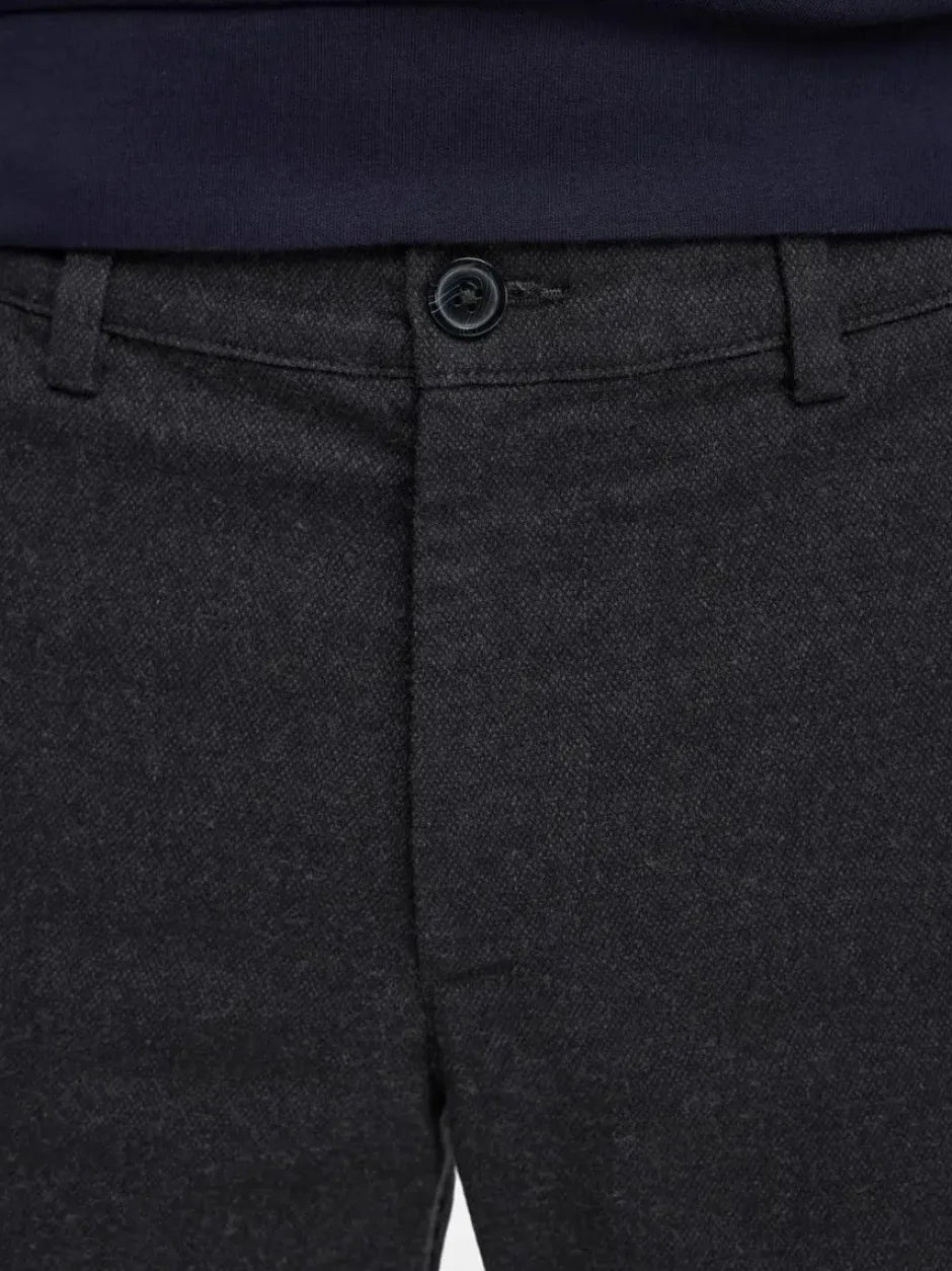 housut, MILES BRUSHED PANTS>Selected Hot