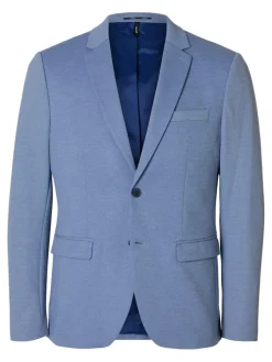 miesten bleiseri, SLIM AITOR JERSEY BLAZER>Selected Online