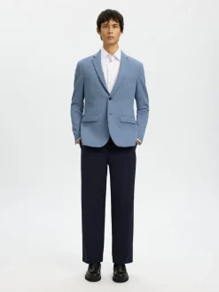 Miesten Bleiseri Slim Aitor Jersey Blazer, vaaleansininen><noscript><img width=