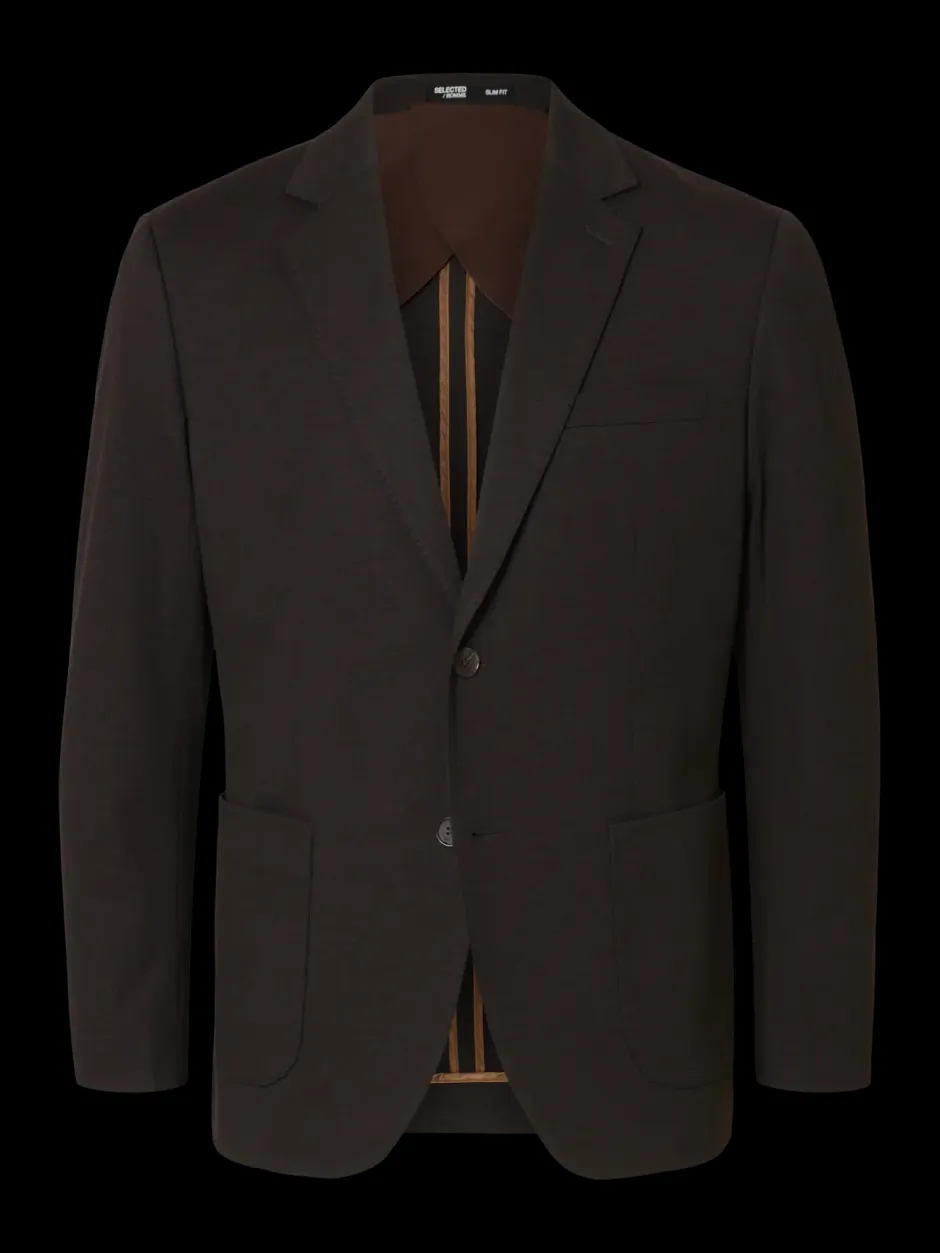 miesten bleiseri, SLHSLIM-LEWIS LANO JERSEY BLZ>Selected