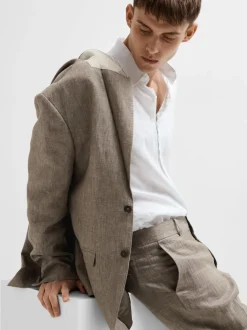 Miesten Bleiseri, REGULAR WILL LINEN BLZ NOS><noscript><img width=