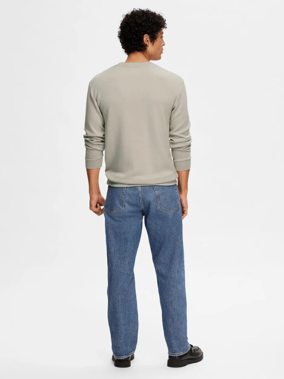 miesten college, MANUEL SOFT CREW NECK>Selected Sale