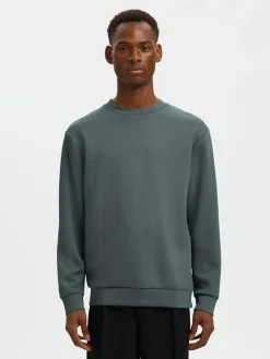 miesten collegepaita MANUEL SOFT CREW NECK,>Selected