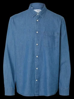 miesten farkkupaita, REG CARLO DENIM LS SHIRT><noscript><img width=