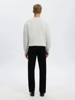 Miesten Farkut, 196-Straight Ben Stay Black 600 Jeans>Selected Outlet