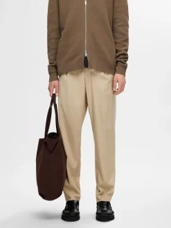 miesten housut, REG TAPRED LEROY PLEAT>Selected