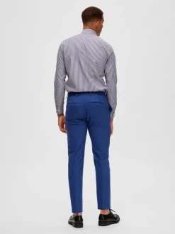 miesten housut SLHSLIM-NEIL TRS, sininen>Selected Best