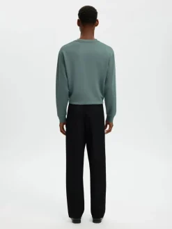 miesten housut, SLH LOOSE FINN FLEX PANTS>Selected Hot