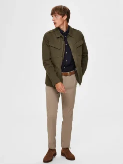 Miesten Housut, Slim Miles Flex NOS>Selected New