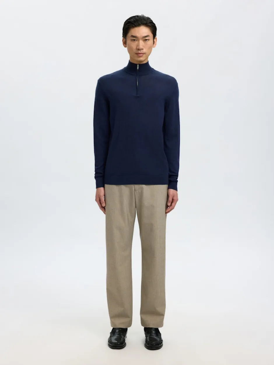 miesten housut SLH196-Straight Robert String Pant,>Selected Best