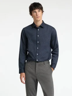 Miesten Kauluspaita, SLIM PERFORMANCE SHIRT>Selected Outlet