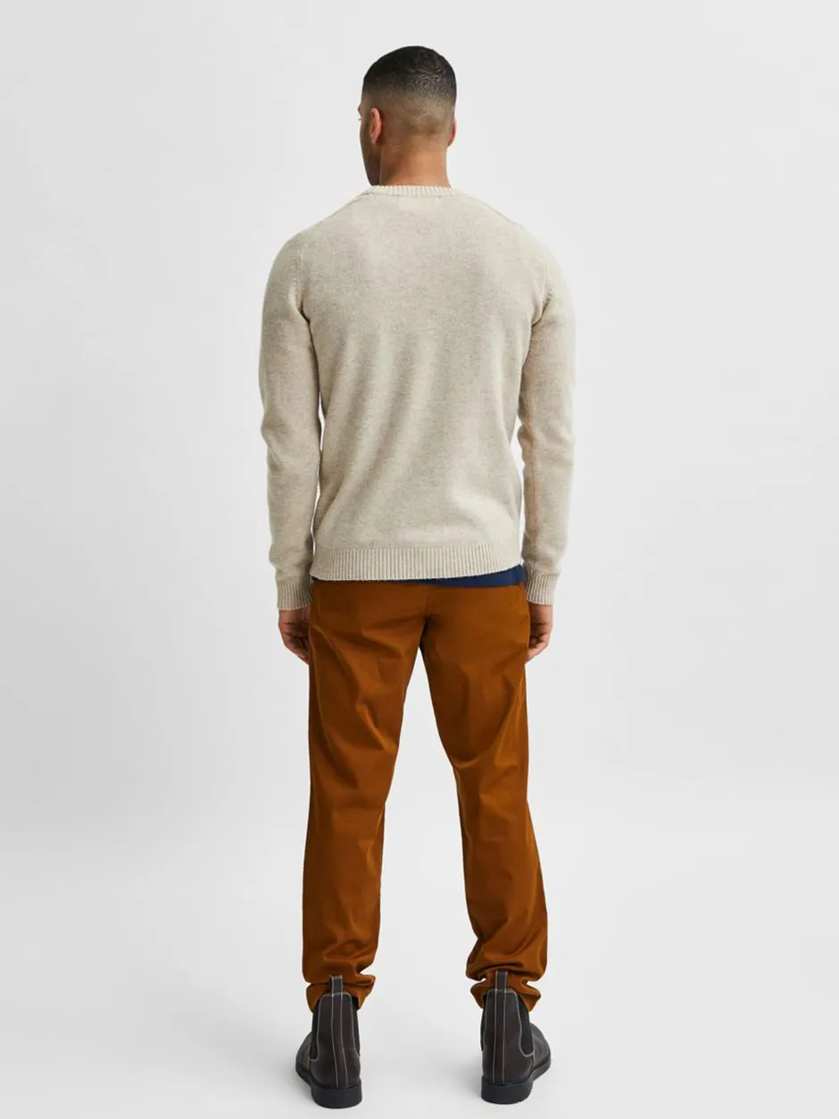 Miesten Neule, Coban Lambs Nos Luonnonvalkoinen>Selected