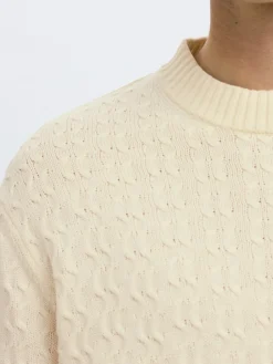 miesten neulepusero, K PHILIP LS KNIT RELAXED CREW NECK><noscript><img width=
