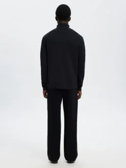 miesten neulepusero K DANE LS KNIT STRUCTURE ROLLNECK NOS,><noscript><img width=