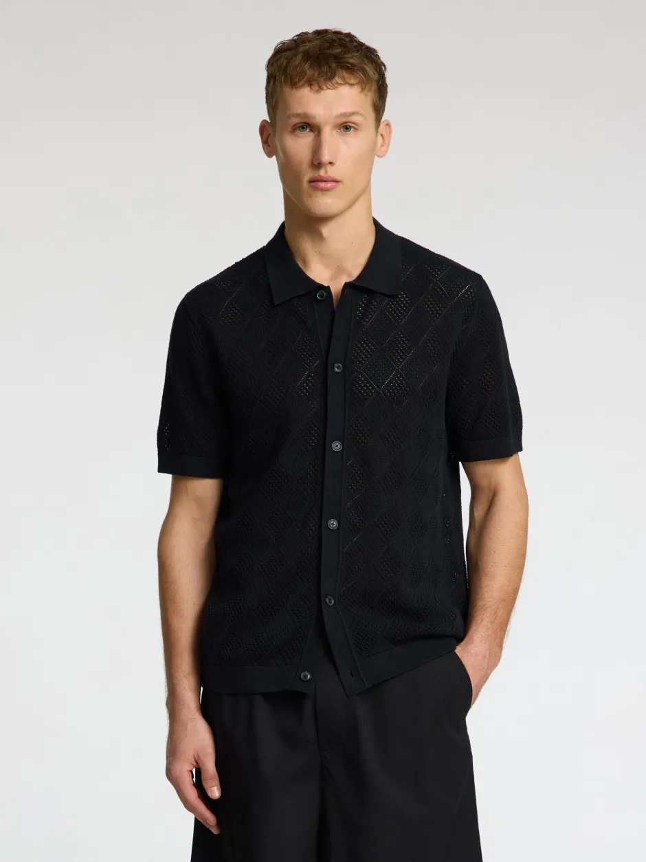 miesten paita, ARCO SS KNIT STRUCTURE POLO>Selected Clearance