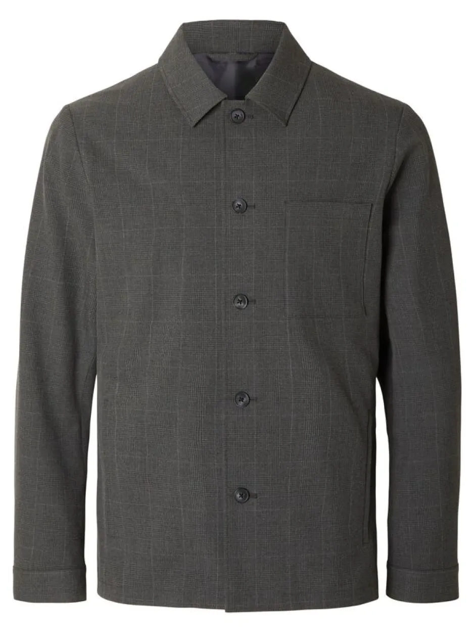 Miesten Paitatakki K SLH ROBERT HYBRID BLZ>Selected Sale