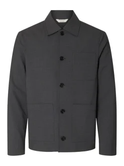 miesten paitatakki SLHRELAX-MAGS HYBRID OVERSHIRT BLAZER EX,>Selected Outlet
