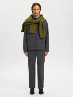 miesten paitatakki SLHRELAX-MAGS HYBRID OVERSHIRT BLAZER EX,><noscript><img width=