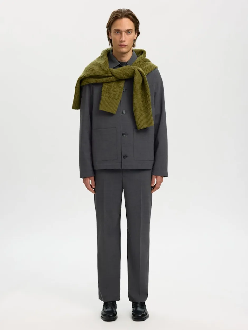 miesten paitatakki SLHRELAX-MAGS HYBRID OVERSHIRT BLAZER EX,>Selected Outlet