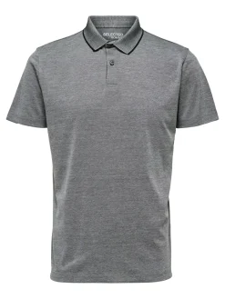 Miesten Pikeepaita LEROY COOLMAX NOS VIILENTÄVÄ PIKEE Harmaa Kuosi><noscript><img width=