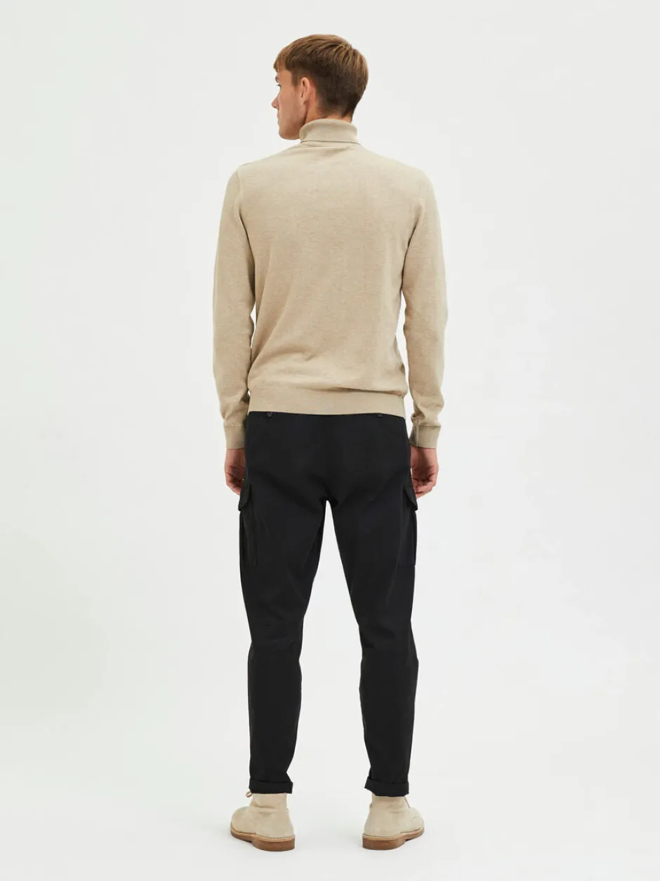 , Miesten Pooloneule, Berg Roll Neck>Selected Sale