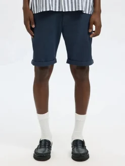 Miesten Shortsit, SLIM LUTON FLEX SHORTS>Selected Best