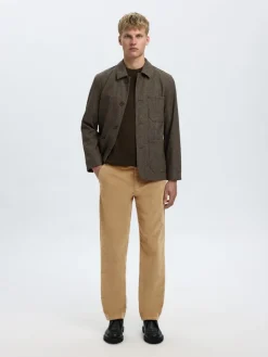 miesten suorat housut Straight Miles vakosamettihousut,><noscript><img width=